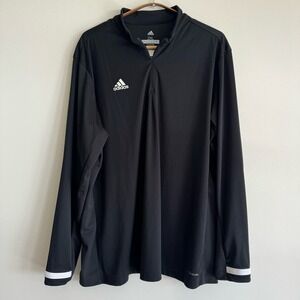 Adidas Plus Women’s Black 1/4 Zip Pullover Climac… - image 1